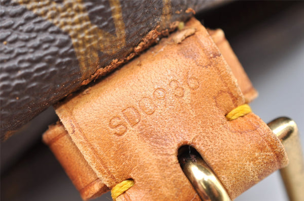 Authentic Louis Vuitton Monogram Montsouris GM Backpack M51135 LV 7233I