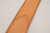 Authentic Louis Vuitton Leather Shoulder Strap Beige 49.6" LV 7233J
