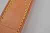 Authentic Louis Vuitton Leather Shoulder Strap Beige 49.6" LV 7233J