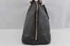 Authentic Louis Vuitton Monogram Double Jeu Neo Alma Hand Bag M40286 Black 7234I