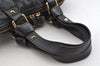 Authentic Louis Vuitton Monogram Double Jeu Neo Alma Hand Bag M40286 Black 7234I