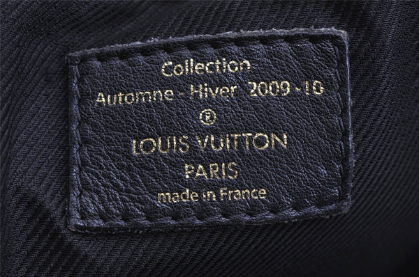 Authentic Louis Vuitton Monogram Double Jeu Neo Alma Hand Bag M40286 Black 7234I