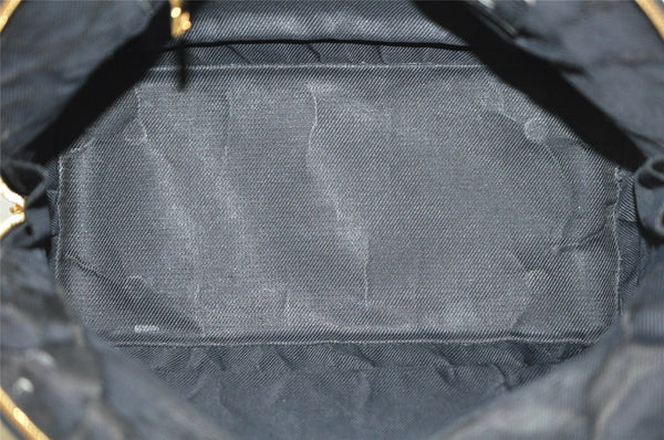 Authentic Louis Vuitton Monogram Double Jeu Neo Alma Hand Bag M40286 Black 7234I