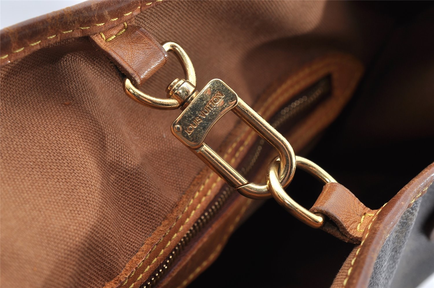 Authentic Louis Vuitton Monogram Batignolles Horizontal Tote Bag M51154 LV 7235I