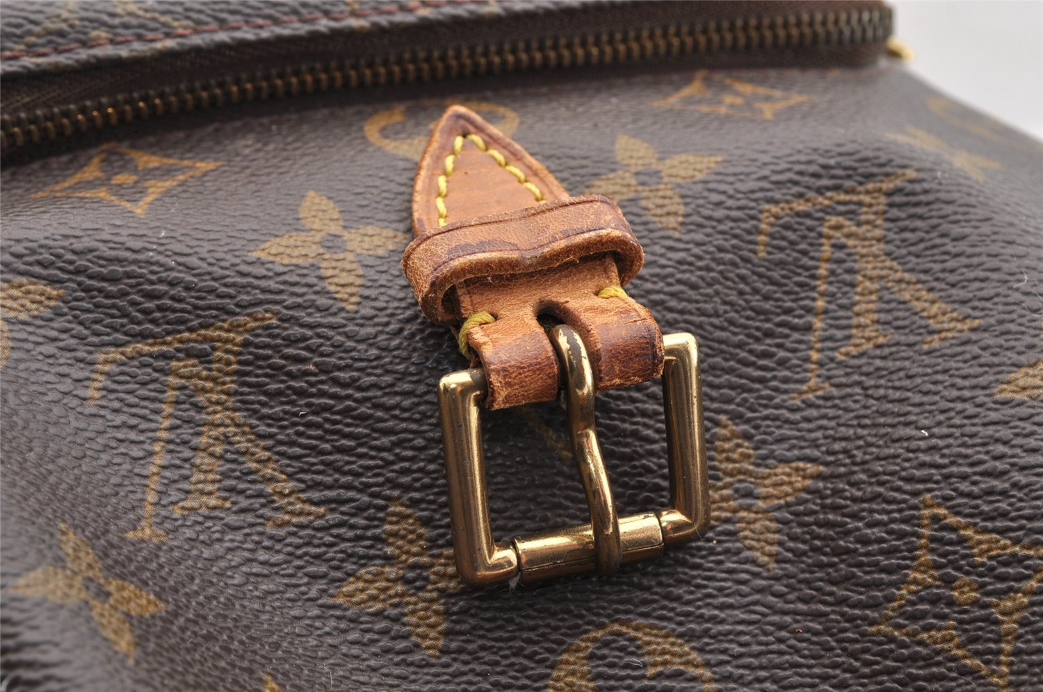 Authentic Louis Vuitton Monogram Montsouris MM Backpack M51136 LV 7237I