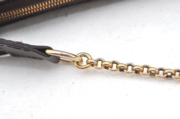 Authentic Louis Vuitton Damier Eva Accessories Pouch Hand Bag N55213 LV 7239G