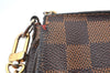 Authentic Louis Vuitton Damier Eva Accessories Pouch Hand Bag N55213 LV 7239G