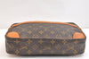 Authentic Louis Vuitton Monogram Compiegne 28 Clutch Hand Bag M51845 LV 7240K