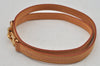 Authentic Louis Vuitton Leather Shoulder Strap Beige 38.8" LV 7242J