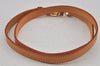Authentic Louis Vuitton Leather Shoulder Strap Beige 38.8" LV 7242J