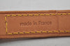 Authentic Louis Vuitton Leather Shoulder Strap Beige 38.8" LV 7242J
