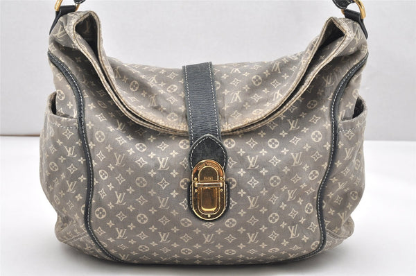 Auth Louis Vuitton Monogram Idylle Romance Shoulder Bag Blue M56700 LV 7242K