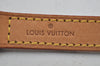 Authentic Louis Vuitton Leather Shoulder Strap Beige 39.4" LV 7243J
