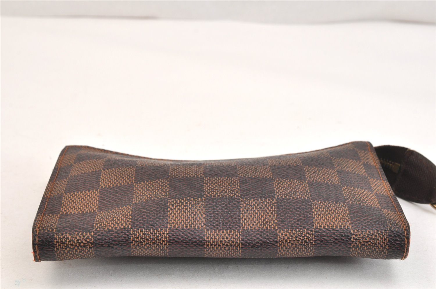 Authentic Louis Vuitton Damier Marais Bucket Pouch Purse Clutch LV 7243K