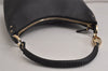 Authentic GUCCI Vintage Shoulder Hand Bag Purse Leather 115003 Black 7244J