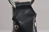 Authentic GUCCI Vintage Shoulder Hand Bag Purse Leather 115003 Black 7244J