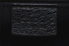 Authentic GUCCI Vintage Shoulder Hand Bag Purse Leather 115003 Black 7244J
