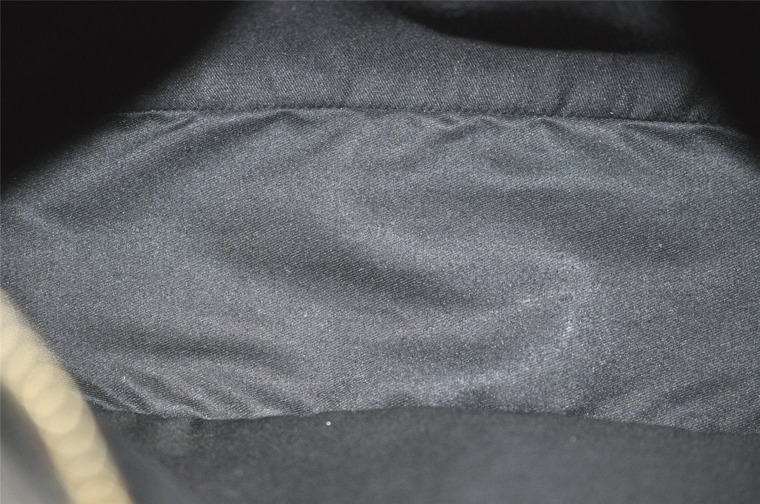 Authentic GUCCI Vintage Shoulder Hand Bag Purse Leather 115003 Black 7244J