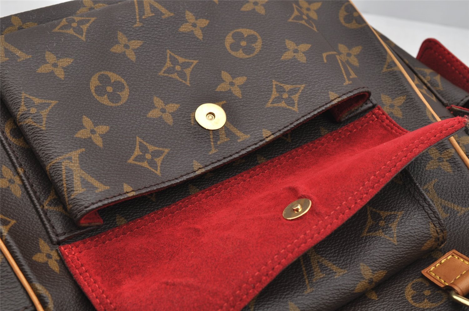 Authentic Louis Vuitton Monogram Excentri Cite Hand Bag M51161 LV 7245I