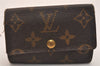 Authentic Louis Vuitton Monogram Multicles 6 Six Hooks Key Case M62630 LV 7245J