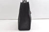 Authentic GUCCI Jackie Shoulder Tote Bag GG Canvas Leather 0021074 Black 7246J