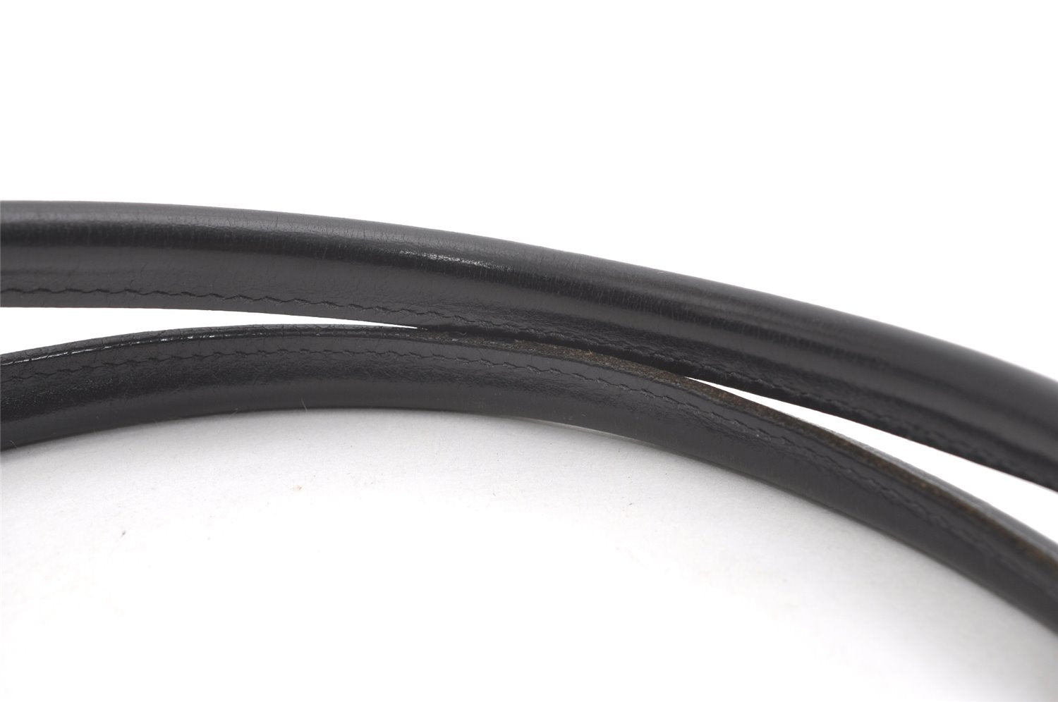 Authentic GUCCI Jackie Shoulder Tote Bag GG Canvas Leather 0021074 Black 7246J