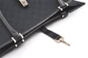 Authentic GUCCI Jackie Shoulder Tote Bag GG Canvas Leather 0021074 Black 7246J