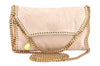 Authentic Stella McCartney Falabella Mini Shoulder Cross Bag Leather Beige 7246K