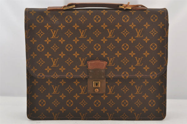 Authentic Louis Vuitton Monogram Briefcase Business Bag Old Model LV 7248K