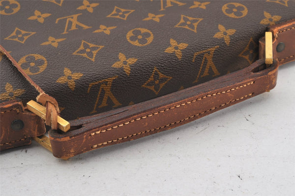 Authentic Louis Vuitton Monogram Briefcase Business Bag Old Model LV 7248K