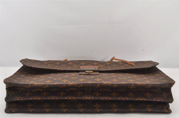 Authentic Louis Vuitton Monogram Briefcase Business Bag Old Model LV 7248K