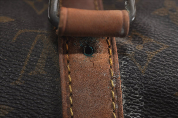 Authentic Louis Vuitton Monogram Sac Sport Travel Hand Bag M41444 LV 7249J