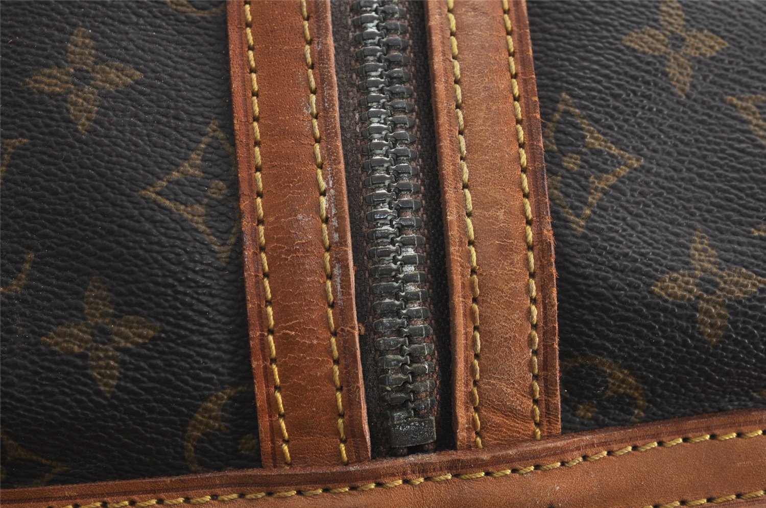 Authentic Louis Vuitton Monogram Sac Sport Travel Hand Bag M41444 LV 7249J