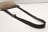 Authentic GUCCI Shoulder Cross Body Bag GG Canvas Leather 27639 Brown 7250J