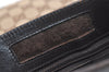 Authentic GUCCI Shoulder Cross Body Bag GG Canvas Leather 27639 Brown 7250J