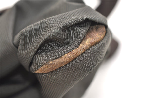 Authentic GUCCI Shoulder Cross Body Bag GG Canvas Leather 27639 Brown 7250J