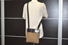 Authentic GUCCI Shoulder Cross Body Bag GG Canvas Leather 27639 Brown 7250J