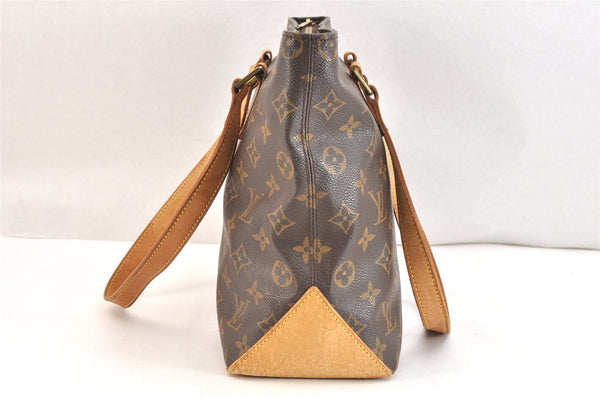 Authentic Louis Vuitton Monogram Cabas Piano Shoulder Tote Bag M51148 LV 7250K