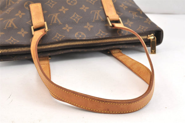 Authentic Louis Vuitton Monogram Cabas Piano Shoulder Tote Bag M51148 LV 7250K