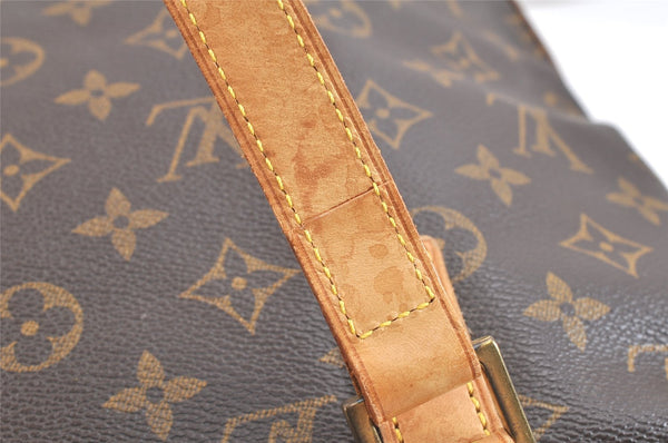 Authentic Louis Vuitton Monogram Cabas Piano Shoulder Tote Bag M51148 LV 7250K