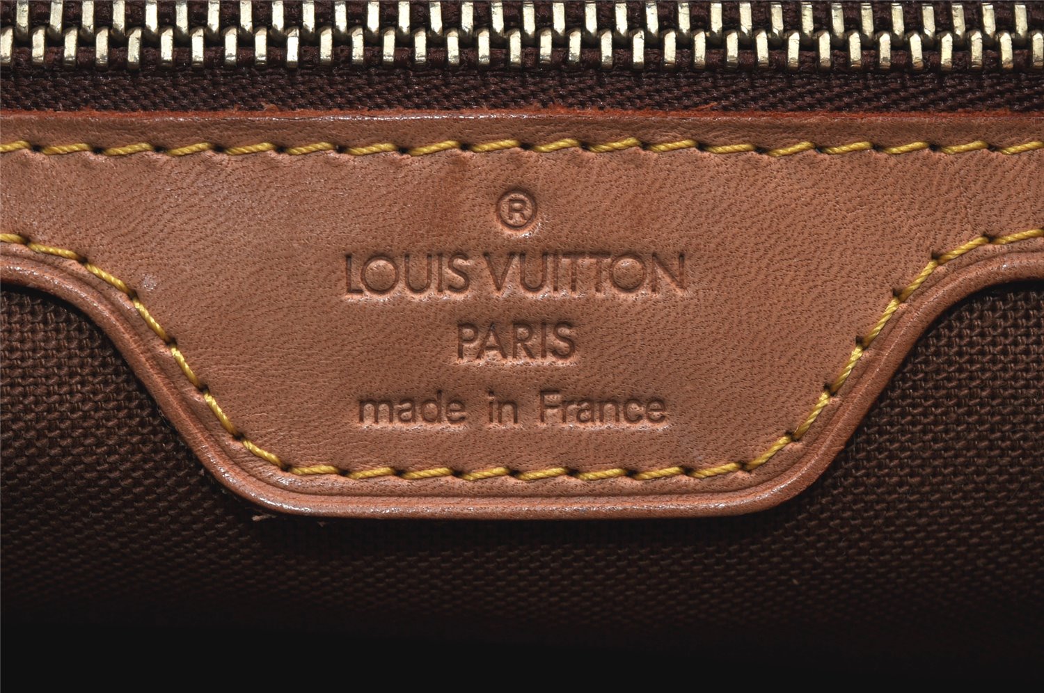 Authentic Louis Vuitton Monogram Cabas Piano Shoulder Tote Bag M51148 LV 7250K