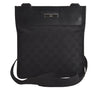 Authentic GUCCI Shoulder Cross Body Bag GG Canvas Leather 0190348 Black 7251J