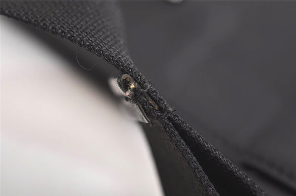 Authentic GUCCI Shoulder Cross Body Bag GG Canvas Leather 0190348 Black 7251J