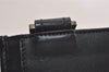 Authentic GUCCI Shoulder Cross Body Bag GG Canvas Leather 0190348 Black 7251J
