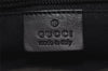 Authentic GUCCI Shoulder Cross Body Bag GG Canvas Leather 0190348 Black 7251J