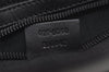 Authentic GUCCI Shoulder Cross Body Bag GG Canvas Leather 0190348 Black 7251J