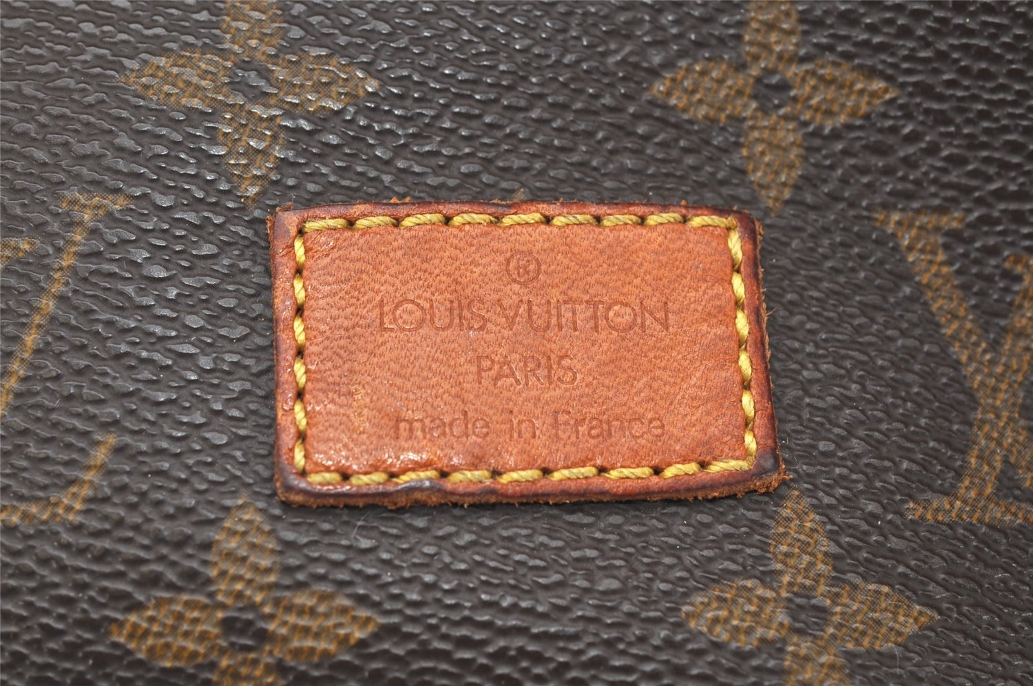 Authentic Louis Vuitton Monogram Saumur 35 Shoulder Cross Bag M42254 LV 7252K