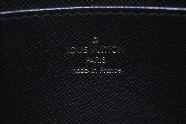 Authentic Louis Vuitton Epi Pochette Homme Clutch Hand Bag Black M52522 LV 7253I