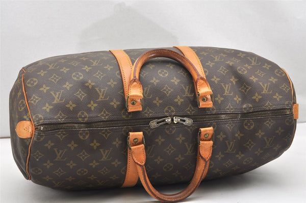 Authentic Louis Vuitton Monogram Keepall 50 Travel Boston Bag M41426 LV 7253K