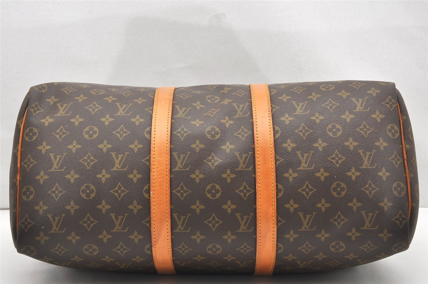 Authentic Louis Vuitton Monogram Keepall 50 Travel Boston Bag M41426 LV 7253K